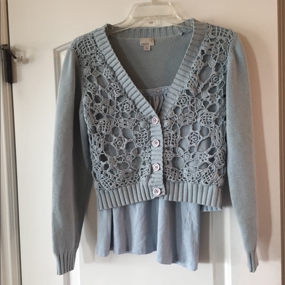Tank top plus matching sweater (medium)